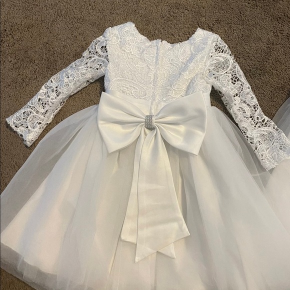 Girls wedding flower dress - Picture 2 of 4